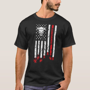 Ironworker US Flag Ironwork Ironworkers 1 T-Shirt