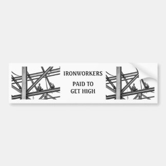 Ironworkers bumper sticker