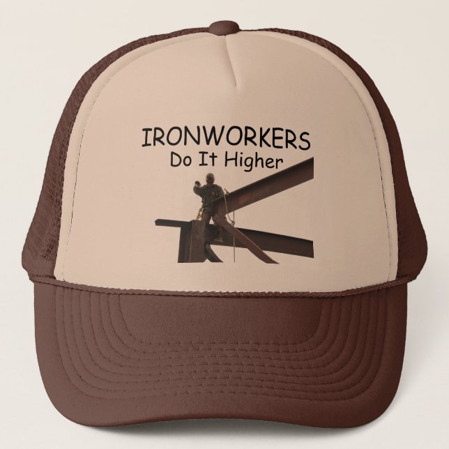 Ironworkers Higher Trucker Hat (Front)