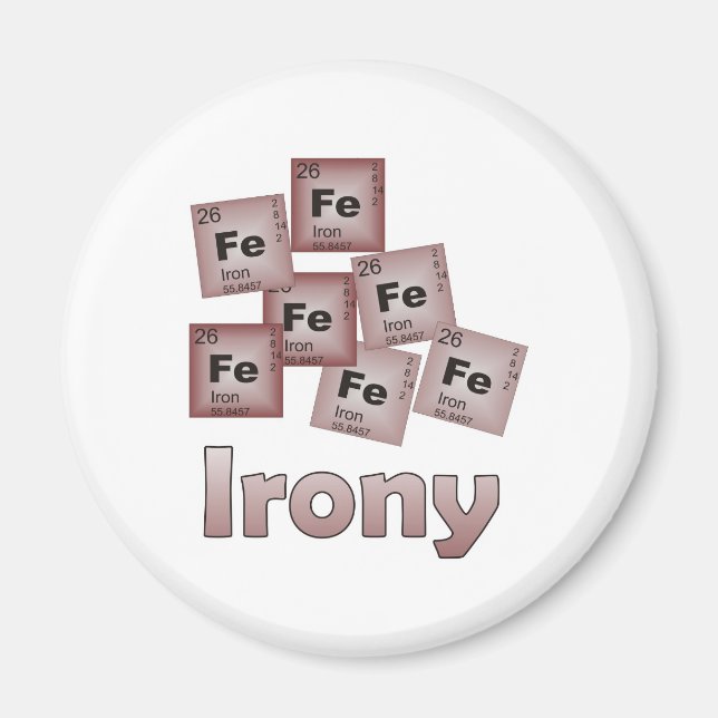 Irony Magnet (Front)
