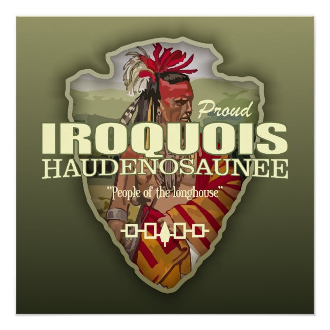 Iroquois (arrowhead) poster (Front)