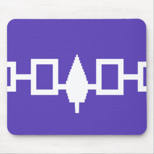 Iroquois Confederacy flag Mouse Mat