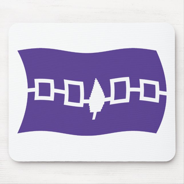 Iroquois Confederacy Flag Mousepad (Front)