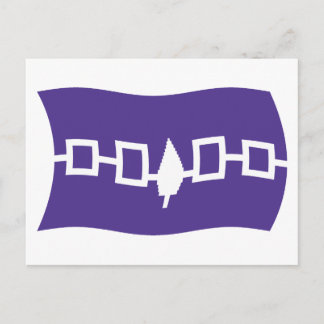Iroquois Confederacy Flag Postcard
