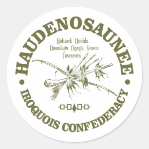 Iroquois Confederacy (Haudenosaunee) Classic Round Sticker