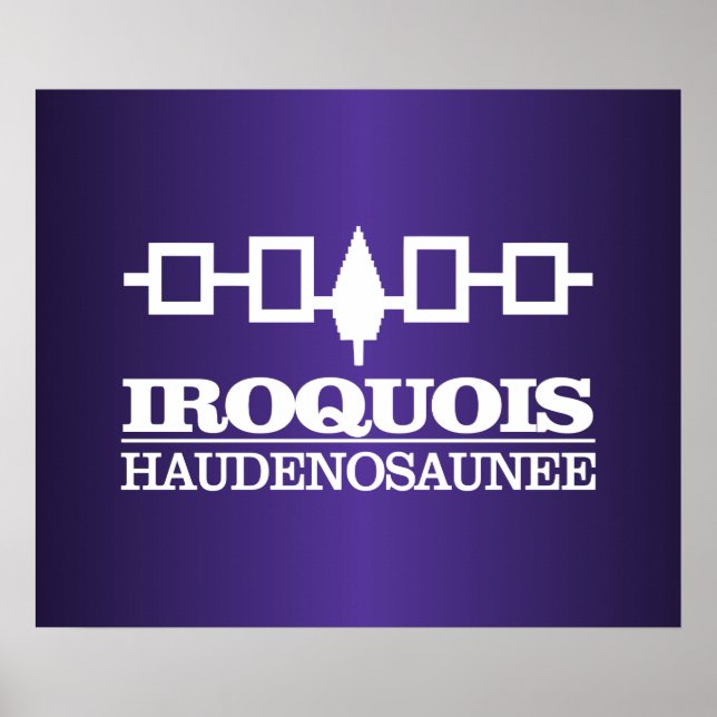 Iroquois (Haudenosaunee) Poster (Front)