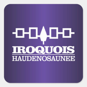 Iroquois (Haudenosaunee) Square Sticker