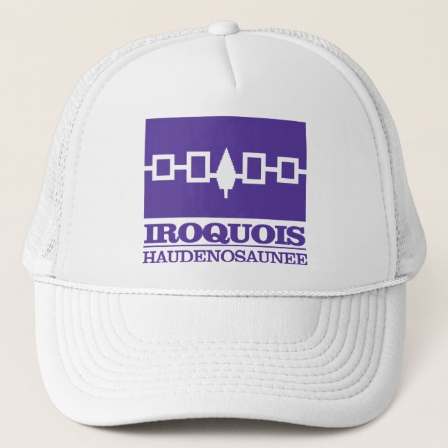 Iroquois (Haudenosaunee) Trucker Hat (Front)