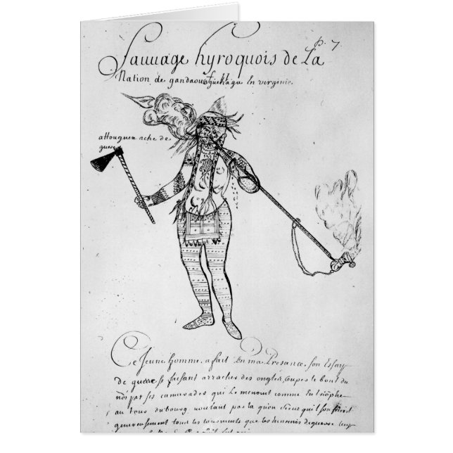 Iroquois Indian of Canada (Front)