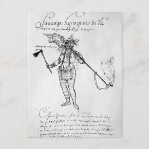 Iroquois Indian of Canada Postcard