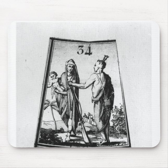 Iroquois Indians Mouse Mat (Front)