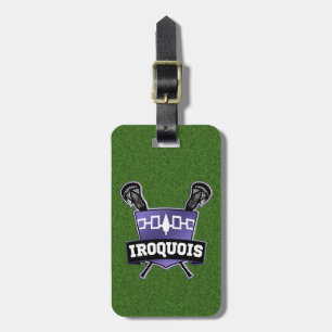 Iroquois Lacrosse Luggage Tag Template