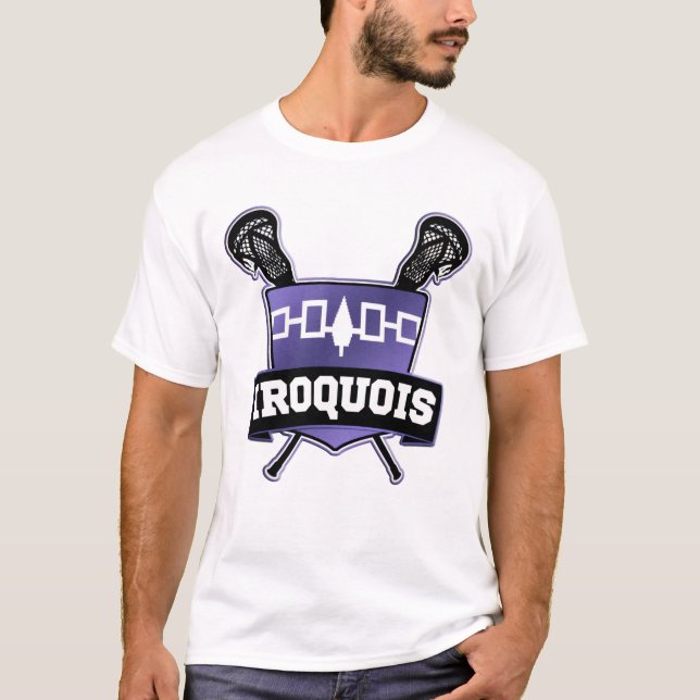 Iroquois Nation Lacrosse Logo Tee (Front)