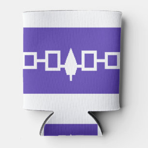 Iroquois Native American Flag Can Cooler