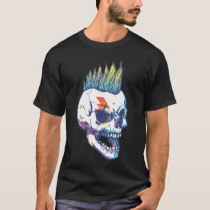 Iroquois Skeleton Scull Punk Rocker Halloween Part T-Shirt