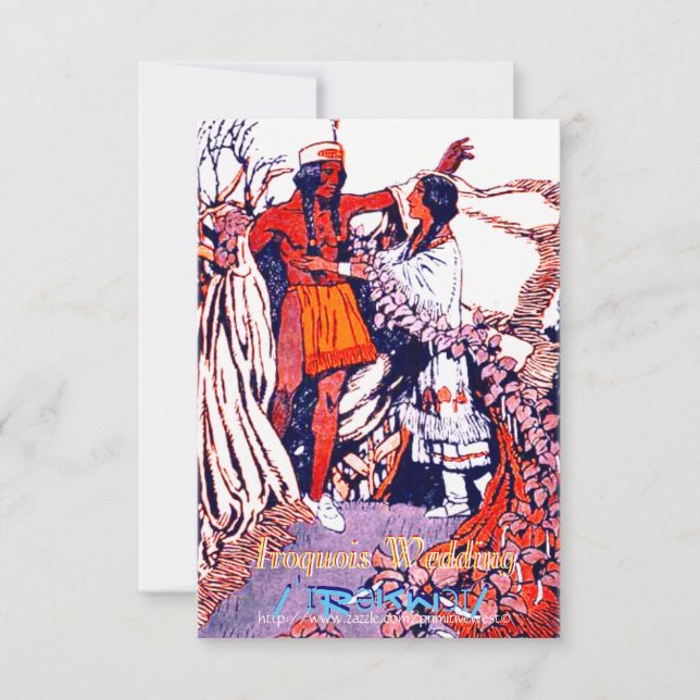 "Iroquois Wedding" (Front)