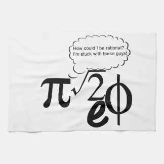 Irrational Buddies Tea Towel