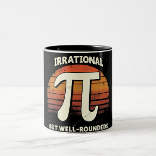 Irrational But Well-Rounded Two-Tone Coffee Mug