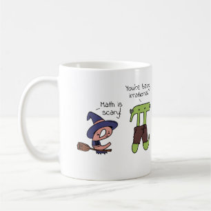 Irrational Numbers Math Halloween Teacher Pi Geek Coffee Mug