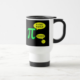 Irrational Pi Humour Travel Mug