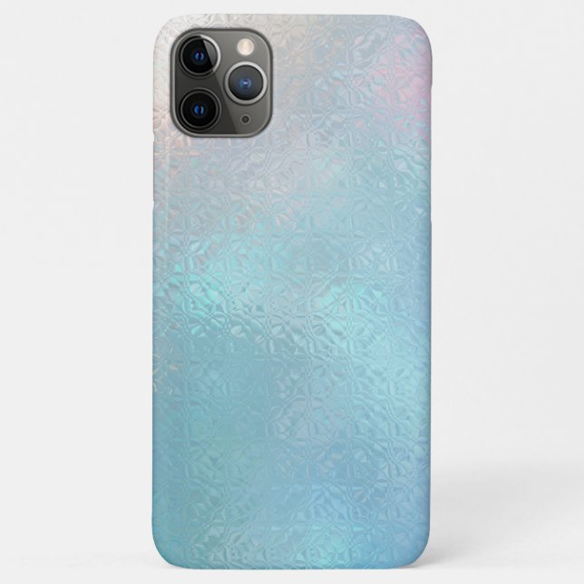 Irredecent light blue background Case-Mate iPhone case (Back)