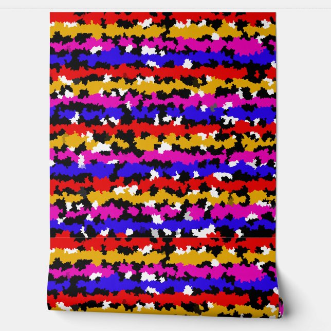 Irregular Abstract Pattern Wallpaper (Unrolling)