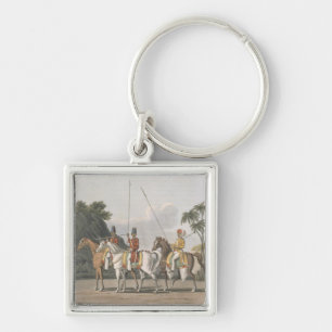 Irregular Cavalry, Bengal Army 1817, plate 5 from Key Ring