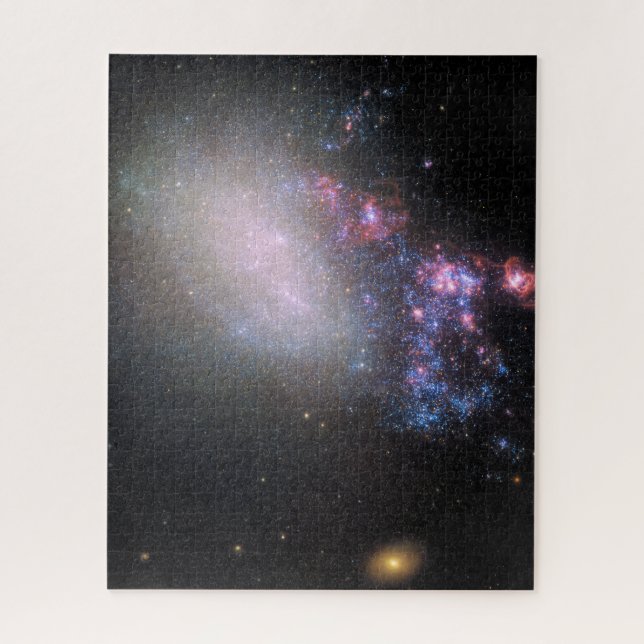 Irregular Galaxy Ngc 4485 Jigsaw Puzzle (Vertical)