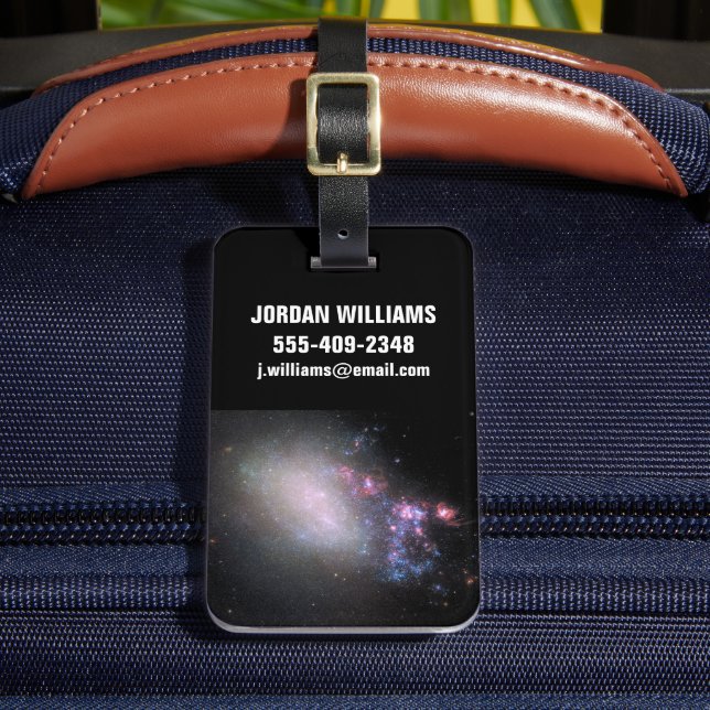 Irregular Galaxy Ngc 4485 Luggage Tag (Front Insitu 2)