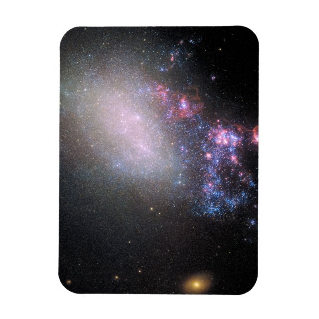 Irregular Galaxy Ngc 4485 Magnet (Vertical)