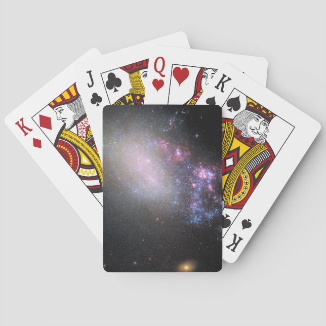 Irregular Galaxy Ngc 4485 Playing Cards (Back)