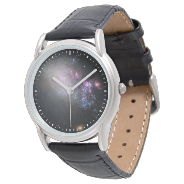Irregular Galaxy Ngc 4485 Watch (Angled)