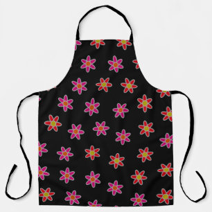 Irregular grassplot including blossoming osteosper apron