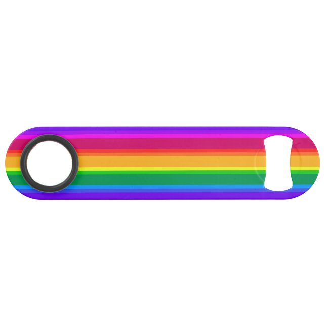 Irregular rainbow stripes (Back Horizontal)