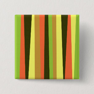 Irregular Stripes (Vertical) 15 Cm Square Badge
