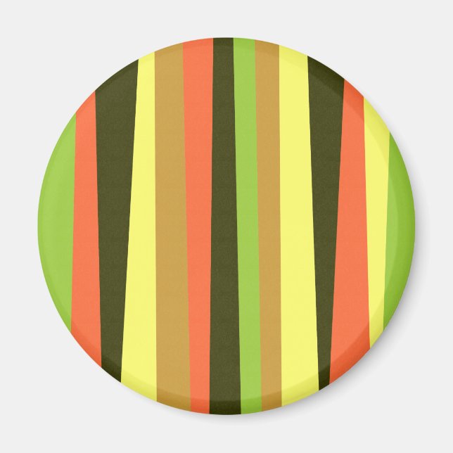 Irregular Stripes (Vertical) Magnet (Front)