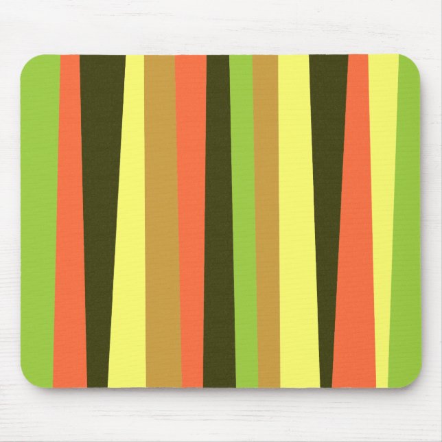 Irregular Stripes (Vertical) Mouse Mat (Front)
