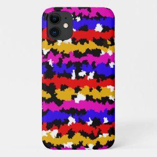 Irregular Urban Abstract Fractal Pattern Design iPhone 11 Case