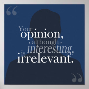 Irrelevant Poster