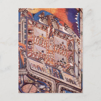 Irren-Anstalt Band-Hain by Adolf Wölfli (1910) Postcard