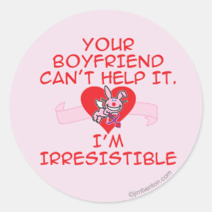 Irresistible Classic Round Sticker