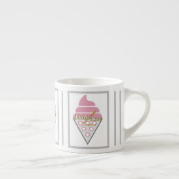 Irresistible Ice Cream Espresso Mug by Adiela Akoo