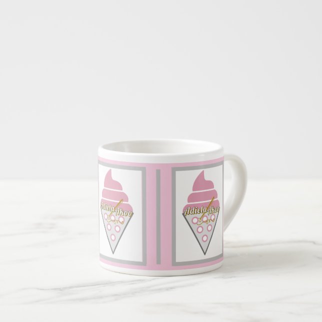 Irresistible Ice Cream Espresso Mug by Adiela Akoo (Front Right)