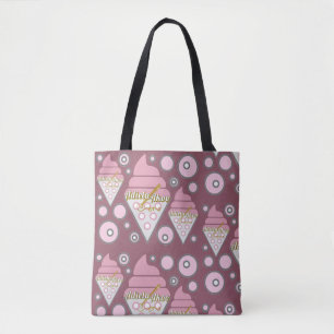 Irresistible Ice Cream Grape Tote by Adiela Akoo Bag
