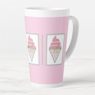Irresistible Ice Cream Latte Mug by Adiela Akoo