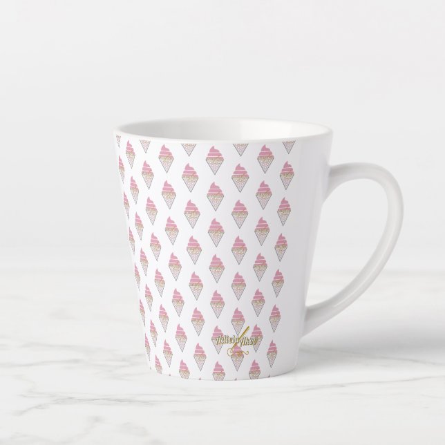 Irresistible Ice Cream Latte Mug by Adiela Akoo (Right)