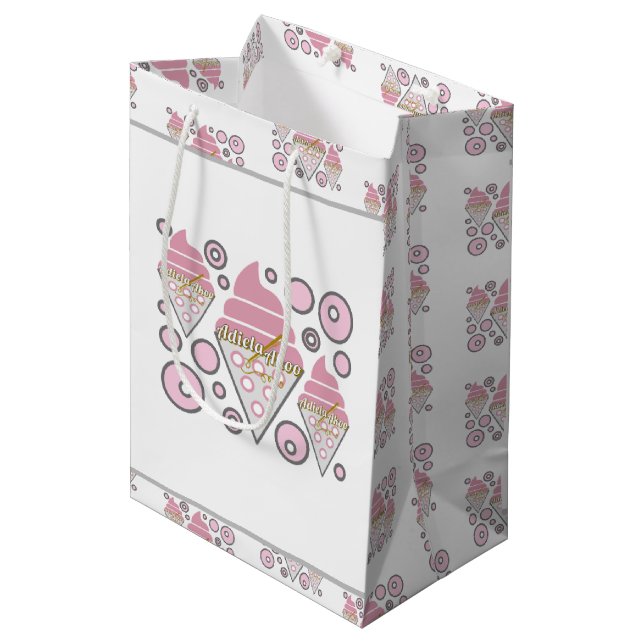 Irresistible Ice Cream Liquorice Gift Bag - medium (Front Angled)