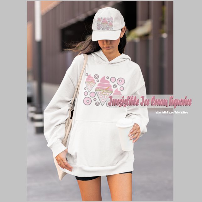 Irresistible Ice Cream Liquorice Hoodie  (Irresistible IceCream Liquorice Hoodie by Poet Adiela Akoo. Love it? GET IT NOW! Shop my store 4 mor)