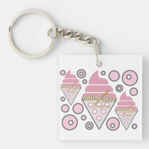 Irresistible Ice Cream Liquorice Keychain 