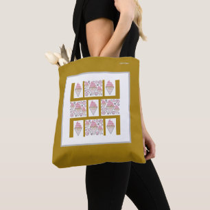 Irresistible Ice Cream Liquorice n Caramel Tote Bag